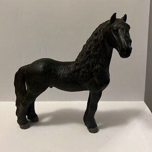 RARE Schleich Frisian horse male